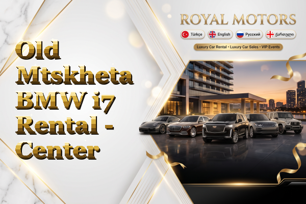Old Mtskheta BMW i7 Rental - Center