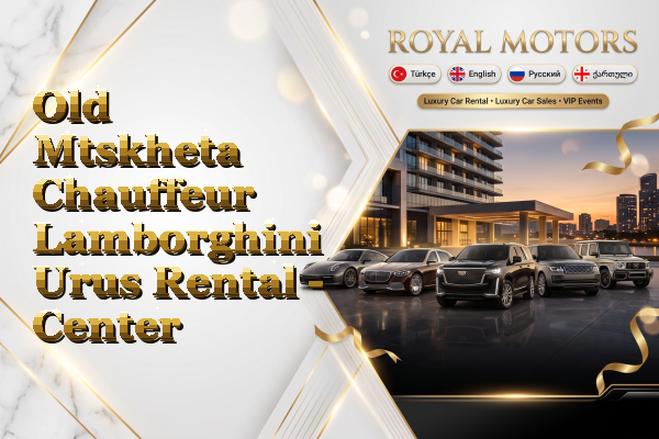 Old Mtskheta Chauffeur Lamborghini Urus Rental - Center