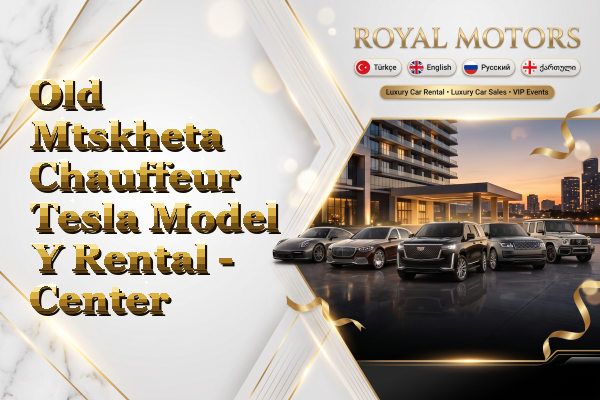 Old Mtskheta Chauffeur Tesla Model Y Rental - Center