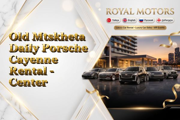Old Mtskheta Daily Porsche Cayenne Rental - Center