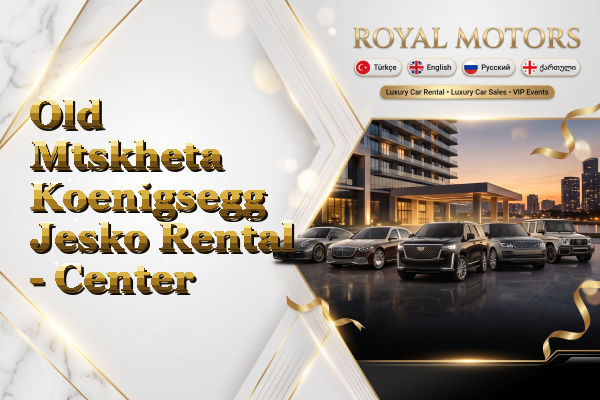 Old Mtskheta Koenigsegg Jesko Rental - Center