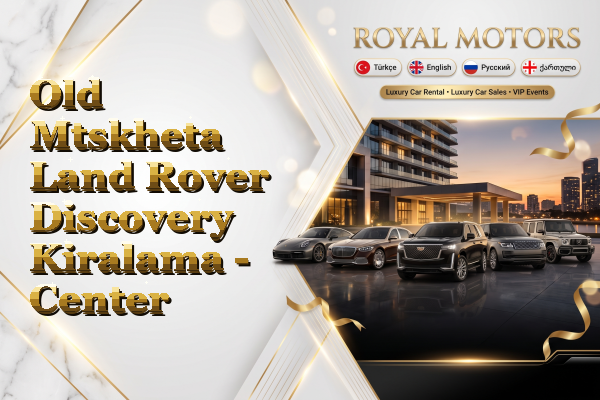 Old Mtskheta Land Rover Discovery Kiralama - Center