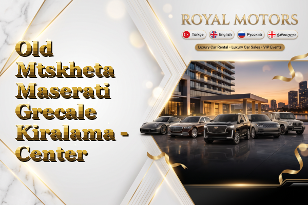 Old Mtskheta Maserati Grecale Kiralama - Center