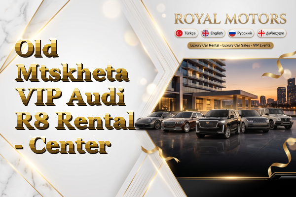 Old Mtskheta VIP Audi R8 Rental - Center