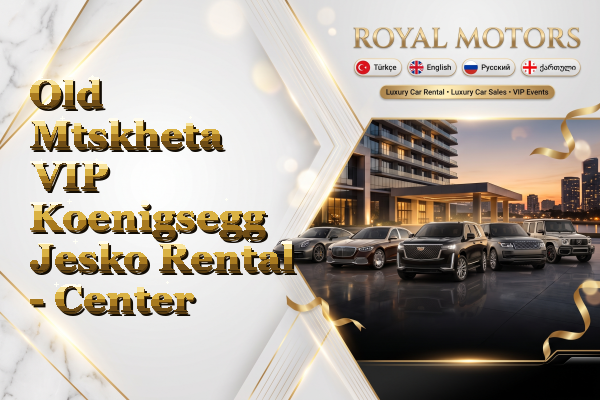 Old Mtskheta VIP Koenigsegg Jesko Rental - Center