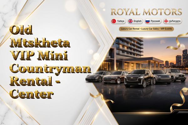 Old Mtskheta VIP Mini Countryman Rental - Center
