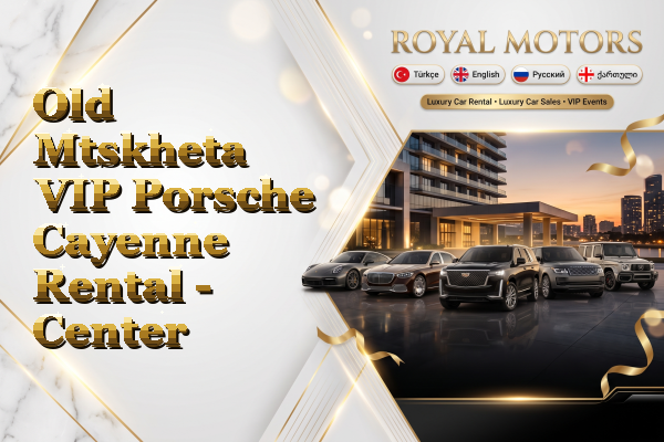 Old Mtskheta VIP Porsche Cayenne Rental - Center