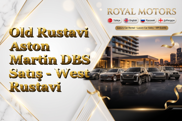 Old Rustavi Aston Martin DBS Satış - West Rustavi