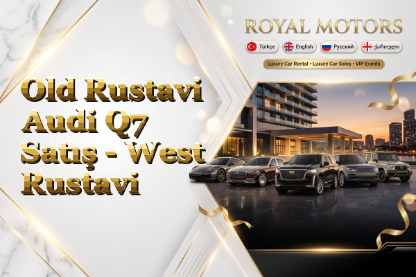Old Rustavi Audi Q7 Satış - West Rustavi