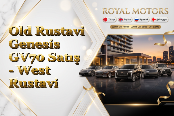 Old Rustavi Genesis GV70 Satış - West Rustavi
