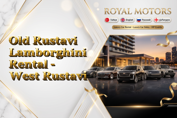 Old Rustavi Lamborghini Rental - West Rustavi