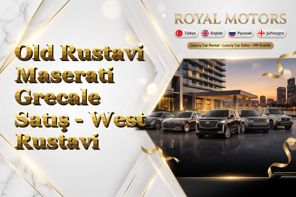 Old Rustavi Maserati Grecale Satış - West Rustavi