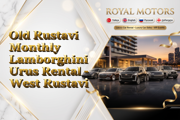 Old Rustavi Monthly Lamborghini Urus Rental - West Rustavi