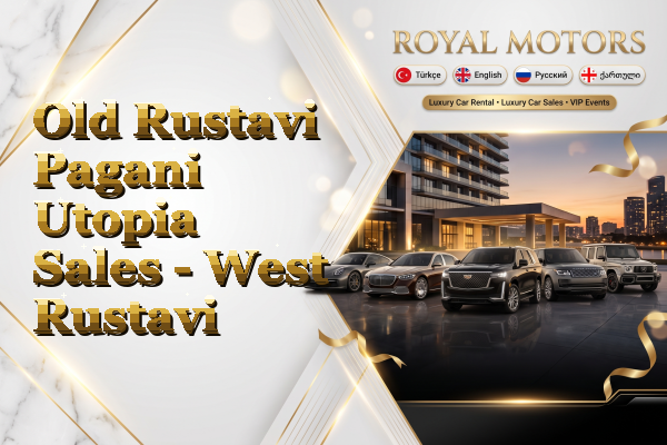 Old Rustavi Pagani Utopia Sales - West Rustavi