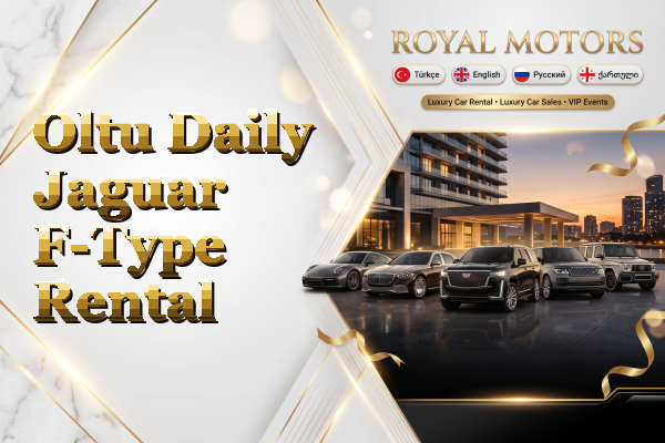 Oltu Daily Jaguar F-Type Rental
