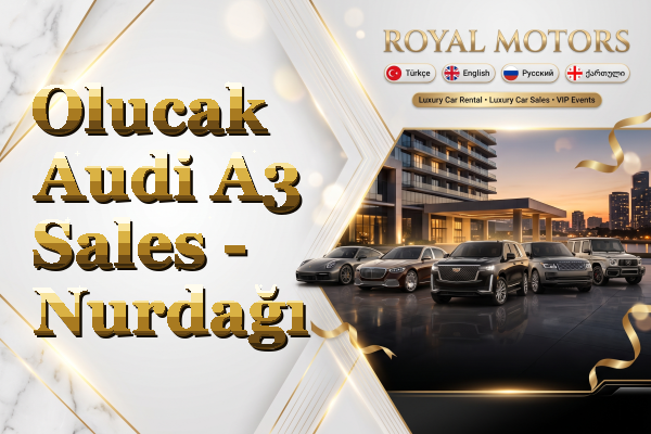 Olucak Audi A3 Sales - Nurdağı