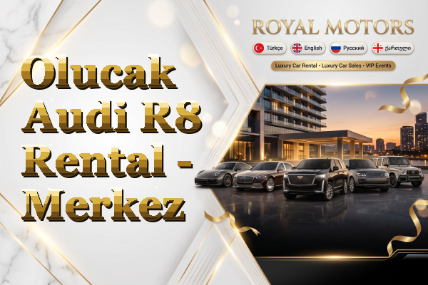 Olucak Audi R8 Rental - Merkez
