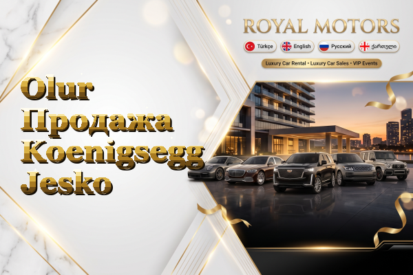 Olur Продажа Koenigsegg Jesko