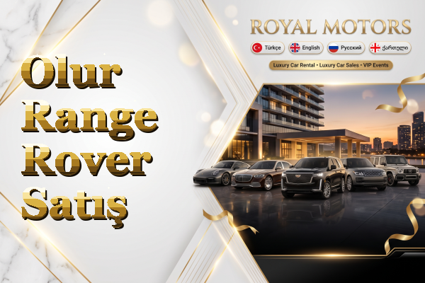 Olur Range Rover Satış