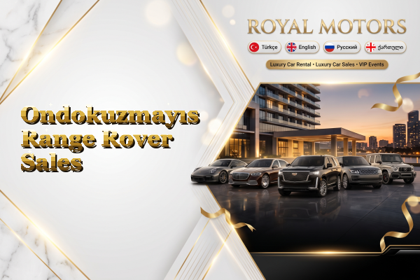 Ondokuzmayıs Range Rover Sales