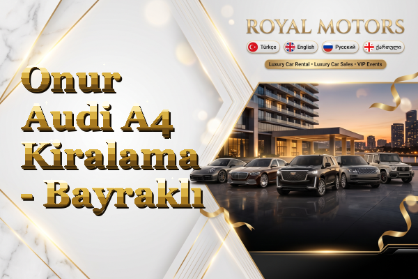 Onur Audi A4 Kiralama - Bayraklı