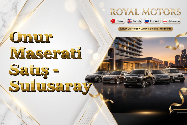 Onur Maserati Satış - Sulusaray