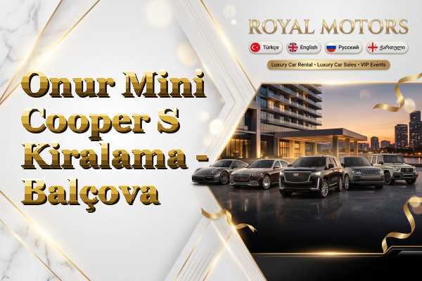 Onur Mini Cooper S Kiralama - Balçova