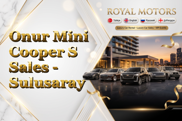 Onur Mini Cooper S Sales - Sulusaray