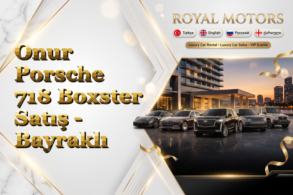 Onur Porsche 718 Boxster Satış - Bayraklı