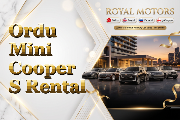 Ordu Mini Cooper S Rental