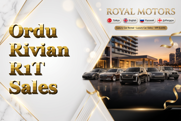 Ordu Rivian R1T Sales