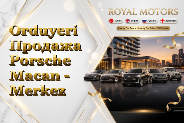 Orduyeri Продажа Porsche Macan - Merkez