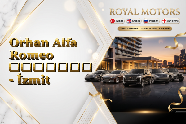 Orhan Alfa Romeo გაყიდვა - İzmit