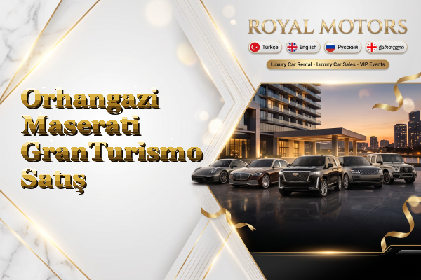 Orhangazi Maserati GranTurismo Satış