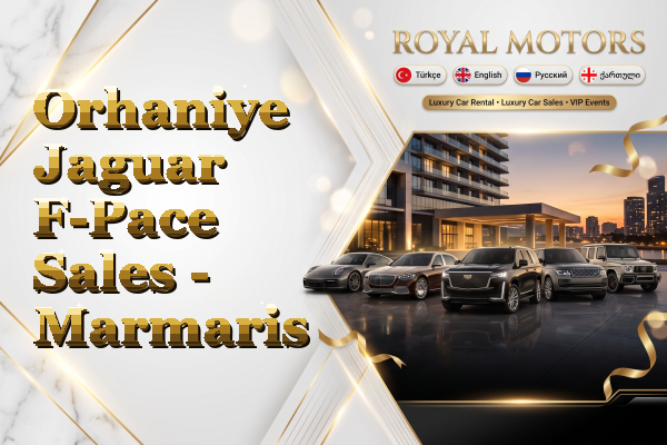 Orhaniye Jaguar F-Pace Sales - Marmaris
