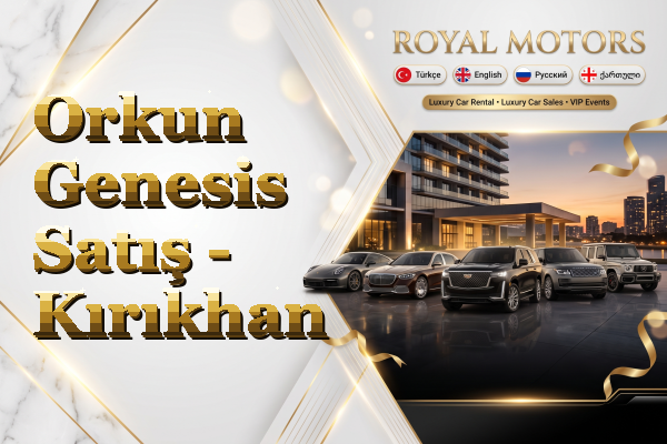 Orkun Genesis Satış - Kırıkhan