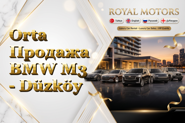 Orta Продажа BMW M3 - Düzköy