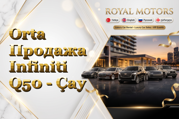 Orta Продажа Infiniti Q50 - Çay
