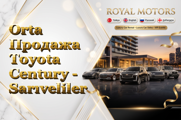 Orta Продажа Toyota Century - Sarıveliler