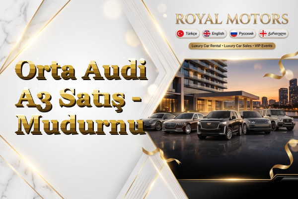 Orta Audi A3 Satış - Mudurnu