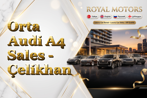 Orta Audi A4 Sales - Çelikhan