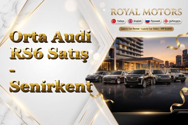 Orta Audi RS6 Satış - Senirkent
