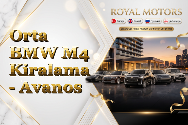 Orta BMW M4 Kiralama - Avanos
