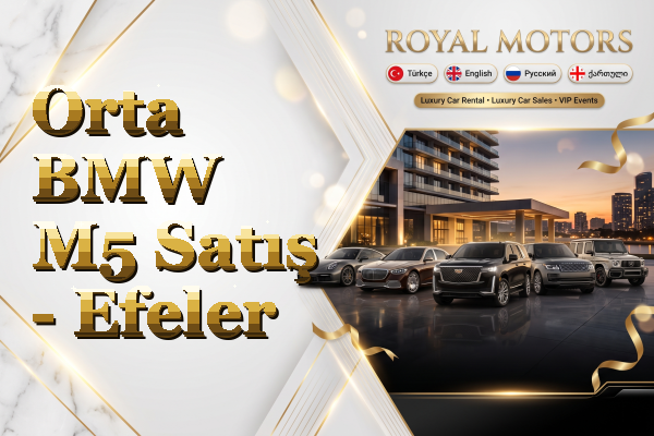 Orta BMW M5 Satış - Efeler