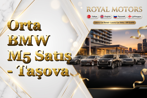 Orta BMW M5 Satış - Taşova
