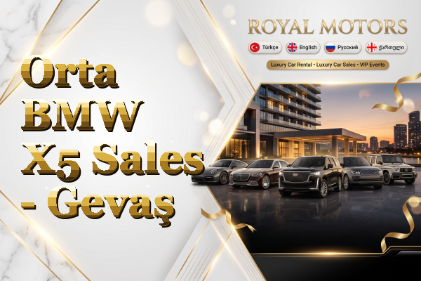 Orta BMW X5 Sales - Gevaş