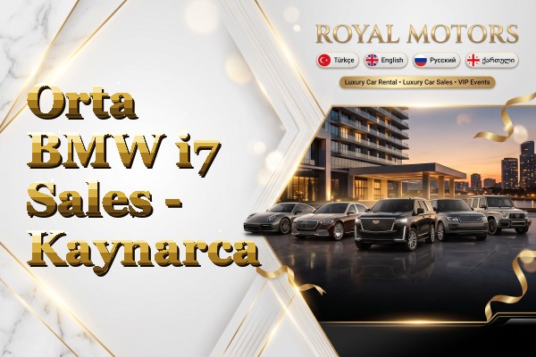 Orta BMW i7 Sales - Kaynarca