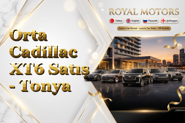 Orta Cadillac XT6 Satış - Tonya