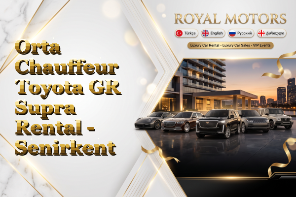 Orta Chauffeur Toyota GR Supra Rental - Senirkent