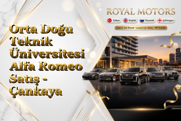 Orta Doğu Teknik Üniversitesi Alfa Romeo Satış - Çankaya